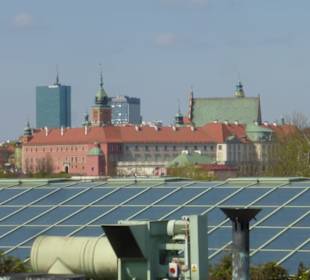 Teil der Altstadt-Silhouette von Warschau