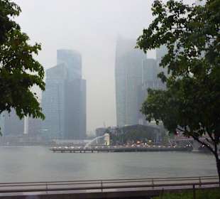  Das Wahrzeichen von Singapore „Der Merlion“