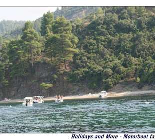 Holidays and More Touristik Info-Motorboot fahren