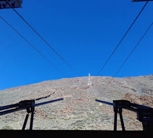 Teide-Seilbahn in Las Canadas del Teide