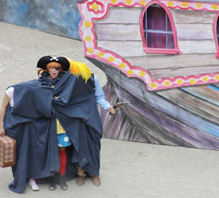 Pippi: großartige, originalgetreue Inszenierung