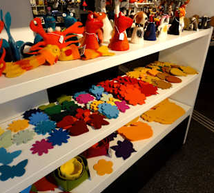 Rundgang durch den Verkaufsbereich