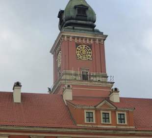 Im Innenhof vom Warschauer Königsschloss