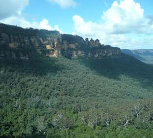 Ausblick auf die Blue Mountains