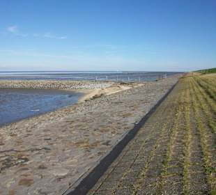 Spaziergang bei Ebbe
