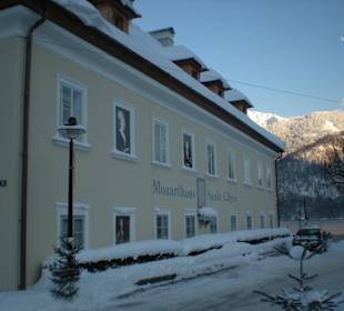 Mozarthaus im Winter