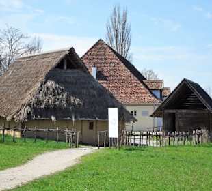 Historische Bauernhäuser im Freilandmuseum