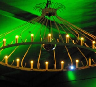 Beleuchtung Rock-Zelt