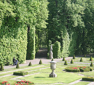 Dolna cześć ogrodu.