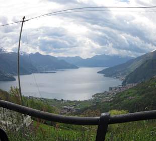 Blick von Plesio auf den See