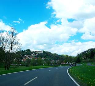 Entlang der romantischen Burgenstraße Fränkischen Schweiz