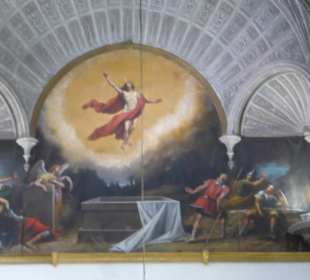 Kathedrale Santa Ane – Jesus ist auferstanden