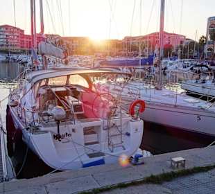 Abendstimmung in Port Argelès
