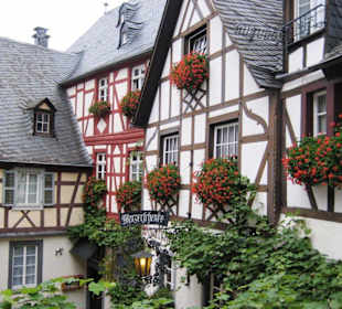 Typisches Weinhaus in Beilstein