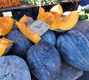 Rundgang über den Wochenmarkt von Saint-Paul