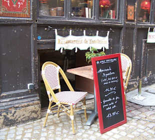 Straßenszene in Straßburg