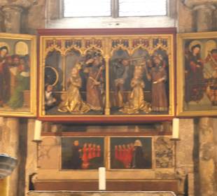 Innenbesichtigung der Sebalduskirche, Nürnberg