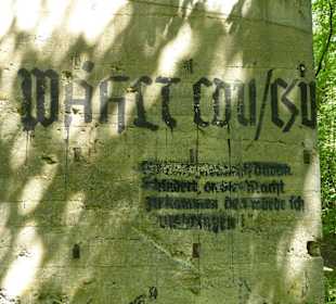 Schiessstände-Ruinen