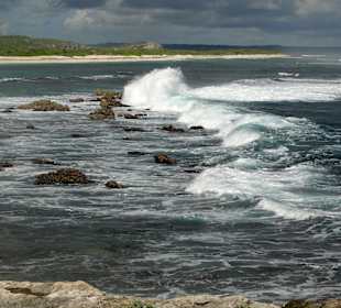 Blick über die Bucht "Grande Saline"