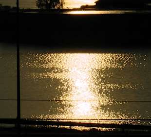 Sonnenuntergang am Mississippi