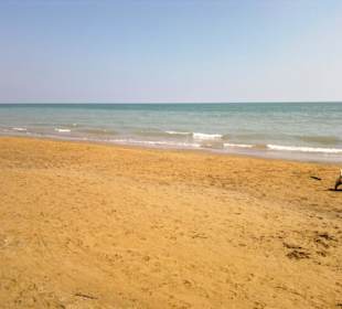 Strand in Bibione Juni 2012