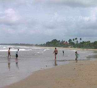 Letzter Teil des Strandes