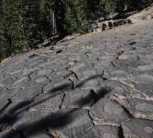 Devils Postpile National Monument von oben