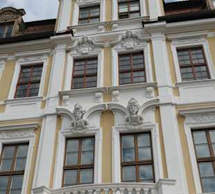 Das Landtagsgebäude von Sachsen-Anhalt am Domplatz