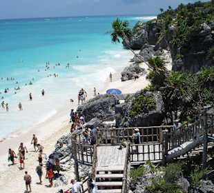 Badestrand von Tulum