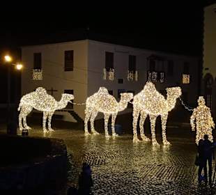 Weihnachtsdeko in Puerto