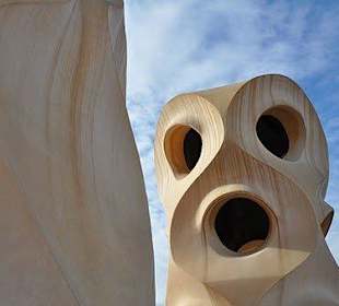 Na dachu Casa Mila