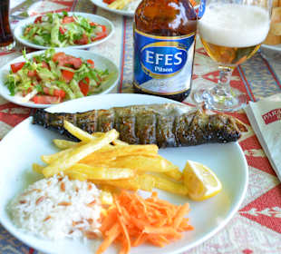 Green Canyon. Mittag Essen, es hat gereicht!