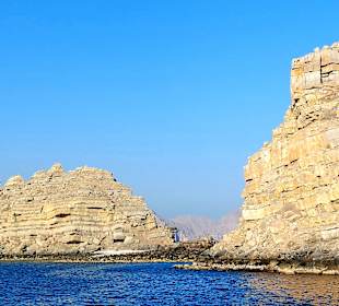 Fjordlandschaft Musandam