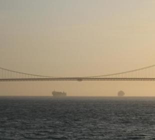 Auf der Fähre zurück nach SF