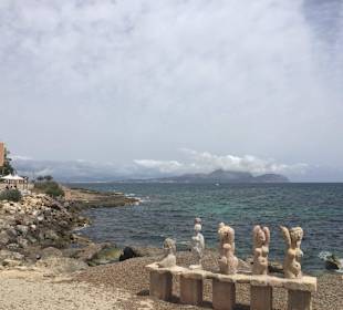 Can Picafort Strand am Markt 