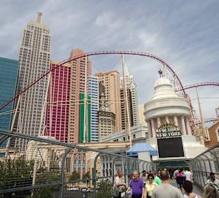 Нью-Йорк и Вашингтон на ул. Стрип в Лас Вегасе