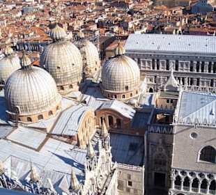 Blick über Venedig