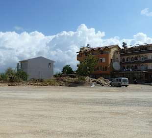 Blick vom Defne Garden