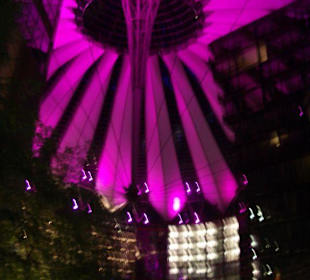 Abendstimmung im Sonycenter