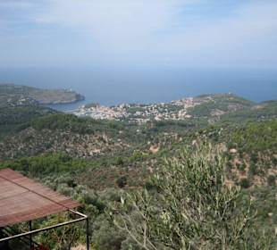 Blick vom Mirador de Ses Barques