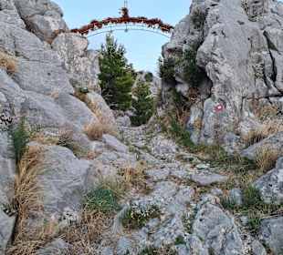 Wandern Duce Glavica