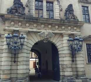 Eingang zum Residenzschloss