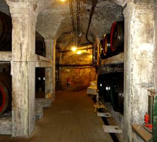 Im Fasslager des Bremer Ratskeller