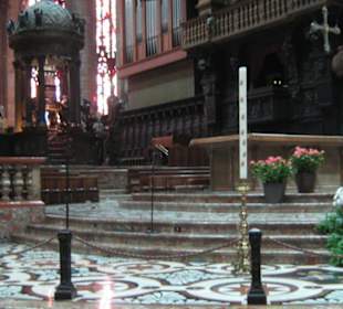 Paricolare dell'interno del duomo