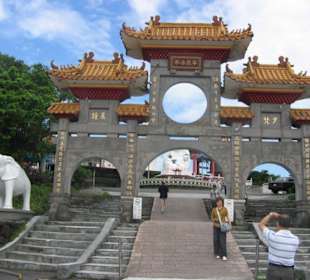 Keelung: Tempeleingang