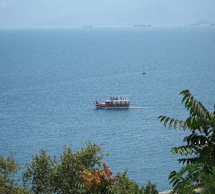 Ausblick von der Teeterrasse