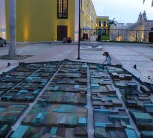 Modell der damaligen befestigten Stadt