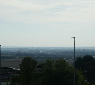 Blick von der Terrasse vom Naturfreundehaus