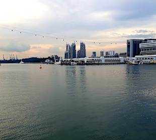 Ausblick Sentosa Boardwalk