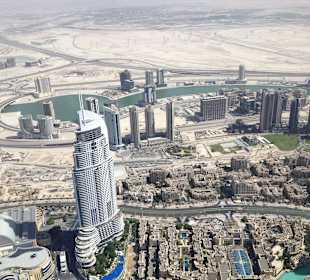 Burj Khalifa Aussicht